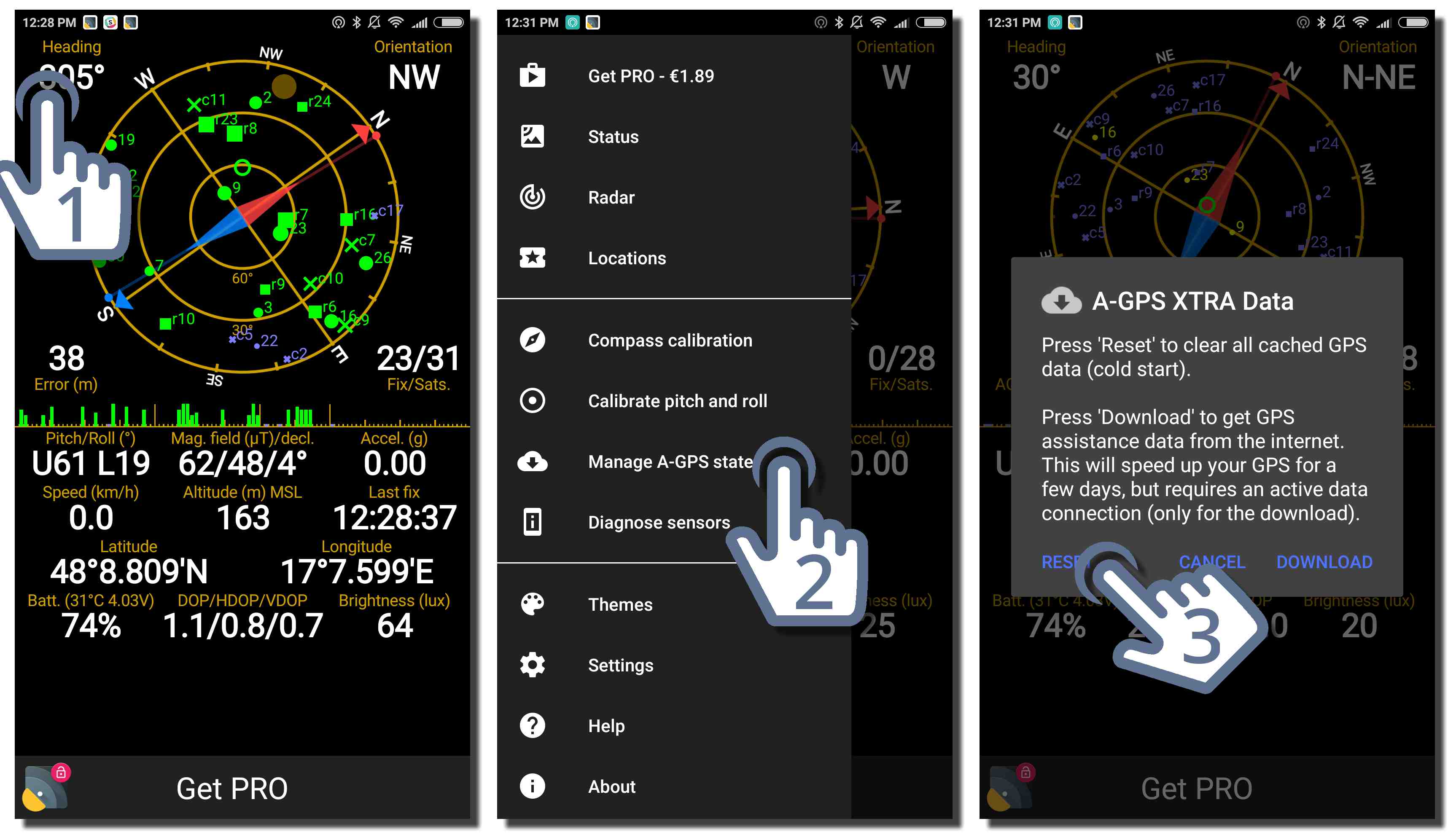 Sygic Support Center | Trouble acquiring GPS position, GPS signal issues