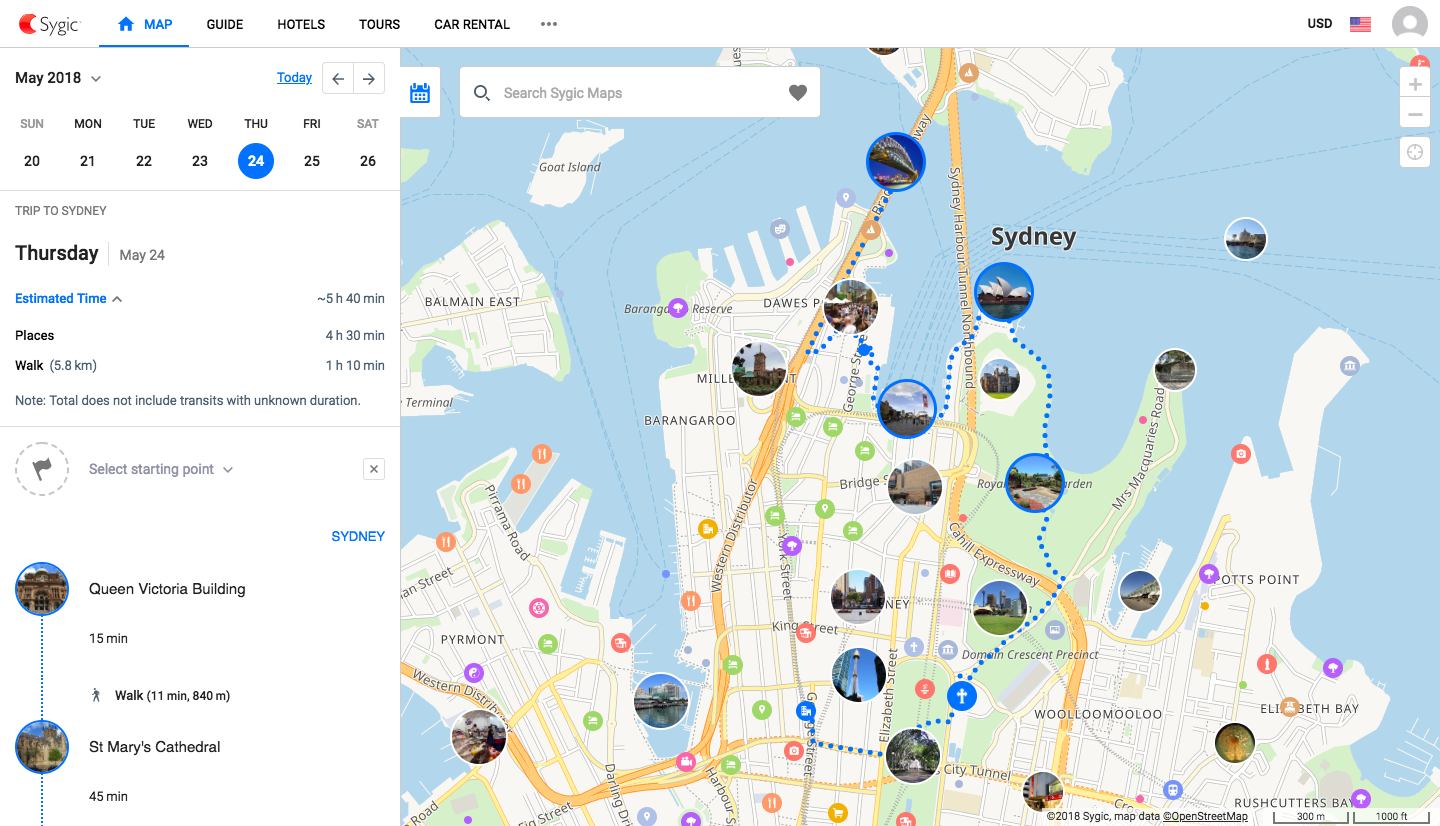 Days Map  Map, Tourist map, Map layout